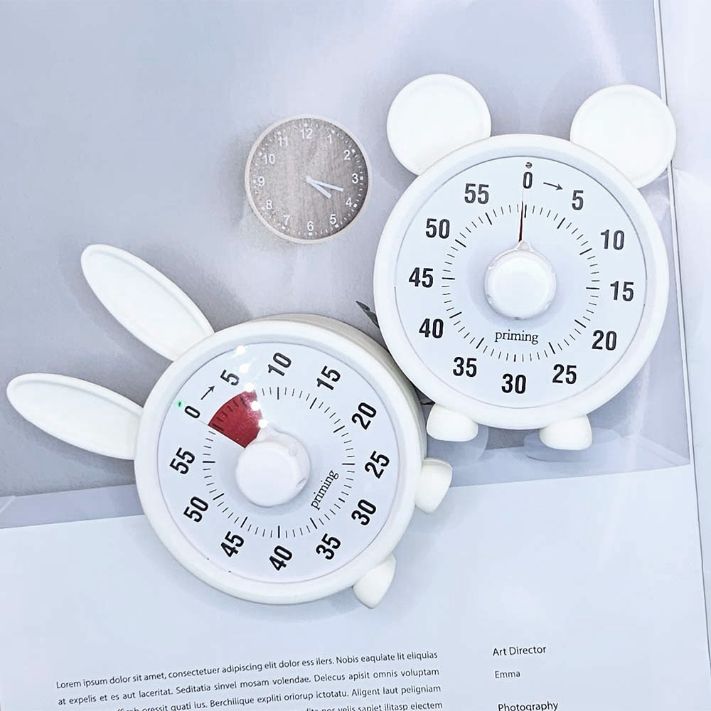 프라이밍 큐큐 타이머 (C타입 충전식 초저소음 라이트/사운드 모드 일시정지기능)