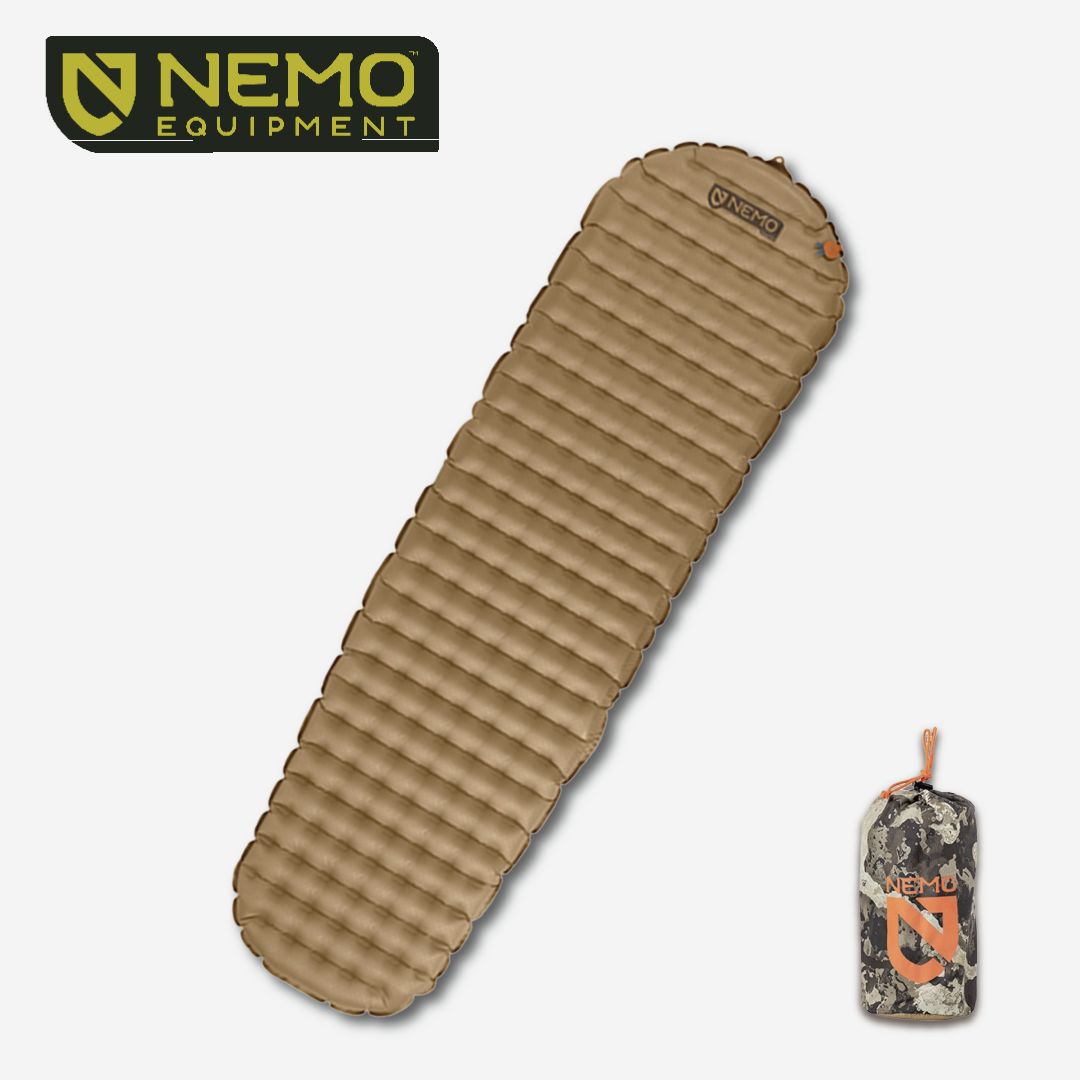 니모 롱보우 알파인 레귤러 머미 백패킹 비박 경량 매트 펌프 포함