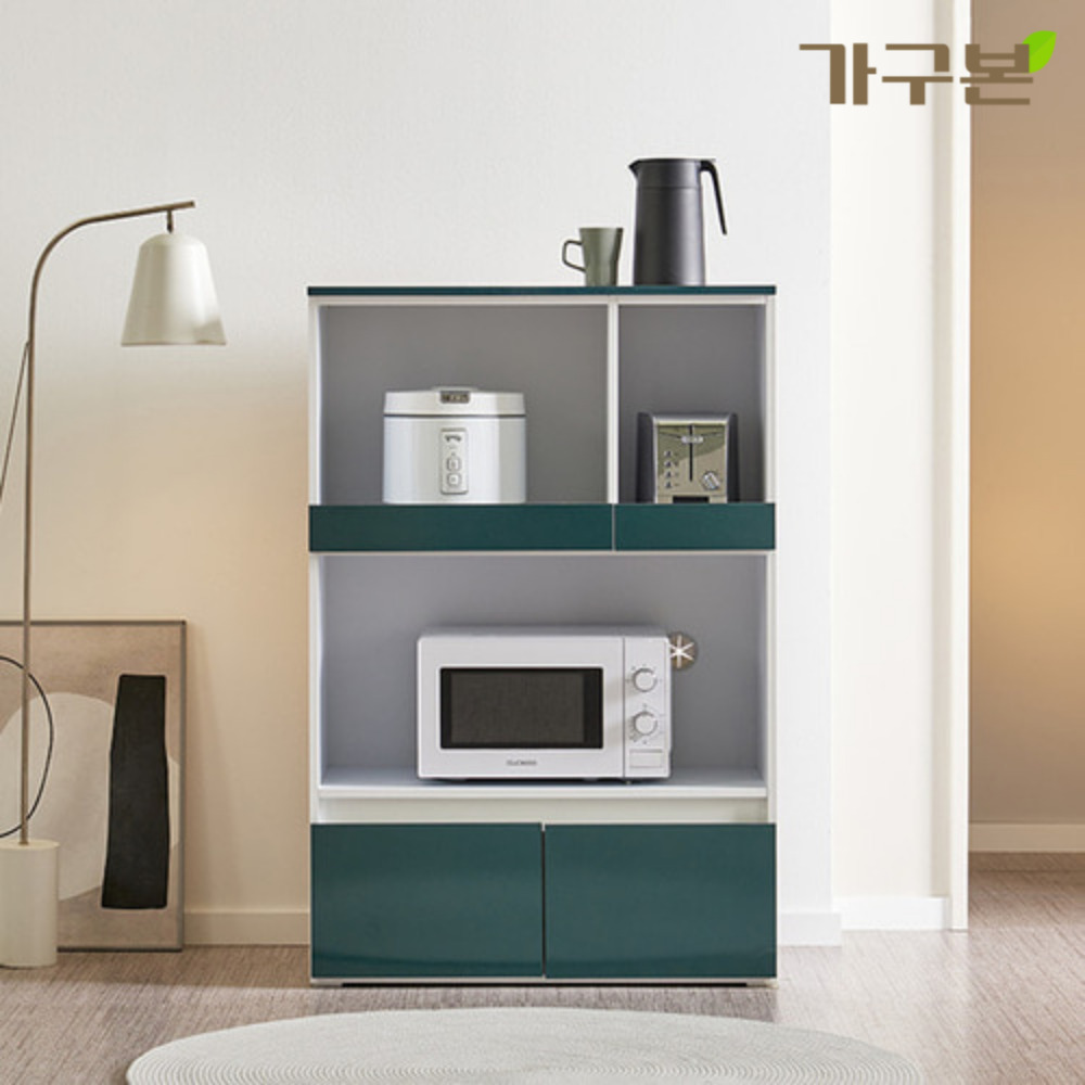 체코 800 선반 밥통 밥솥다이 렌지대 수납장 에어프라이어 전자렌지