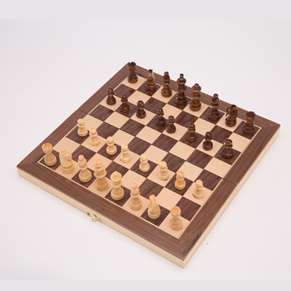 강력 고급 자석 원목 체스 초등 성인 체스판 30cm Chess - 상세 이미지 3