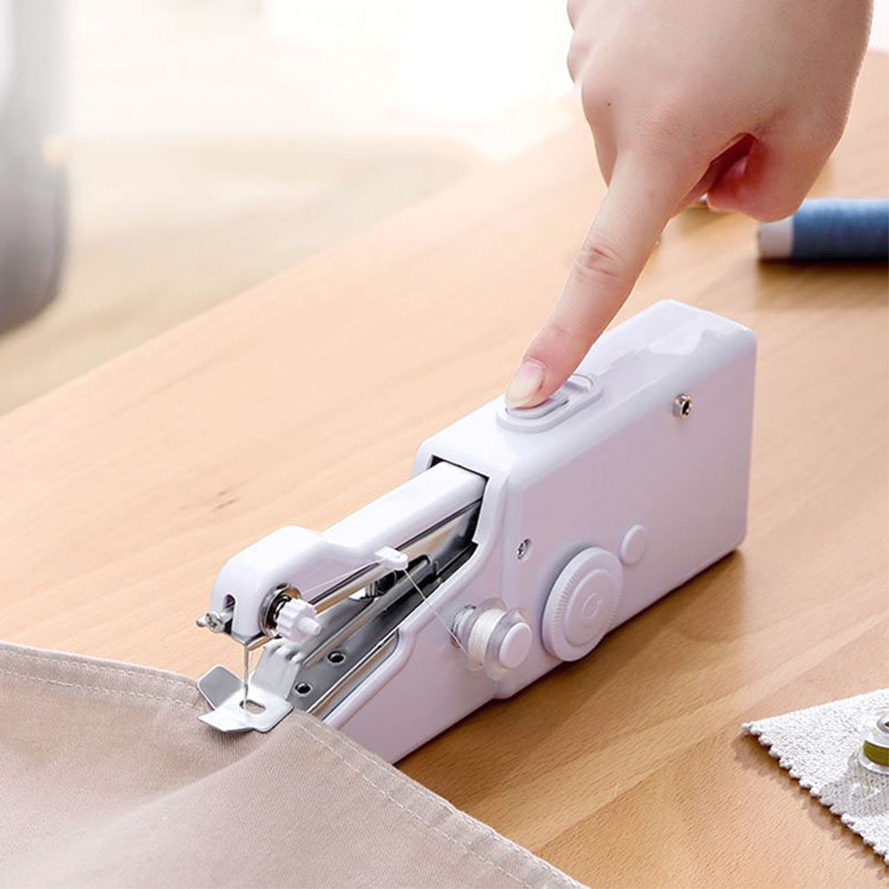 미니 핸드 미싱기 가정용 재봉틀 휴대용 옷수선용품 개봉기 | 실사용 후기 - 대표 이미지