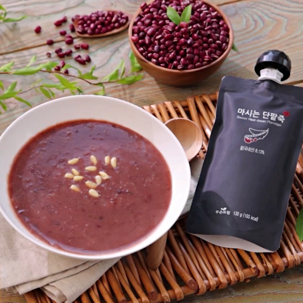 두손푸드 초간편 마시는 죽 15팩 짜먹는 단호박죽 고구마 아침식사 단팥죽 - 상세 이미지 5