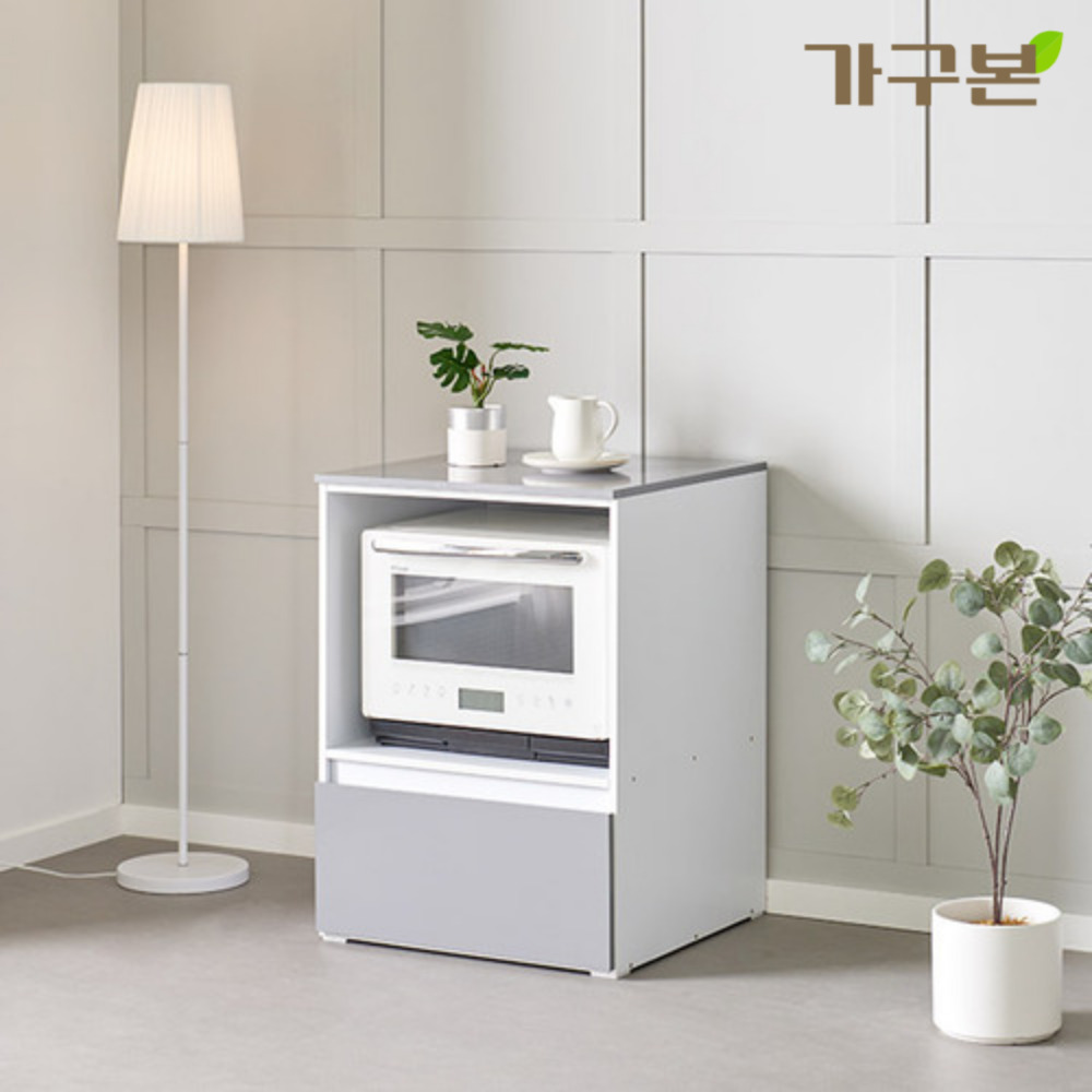 체코 서랍형 광파렌지대 600 레인지장 전자렌지밥솥수납장 - 상세 이미지 4