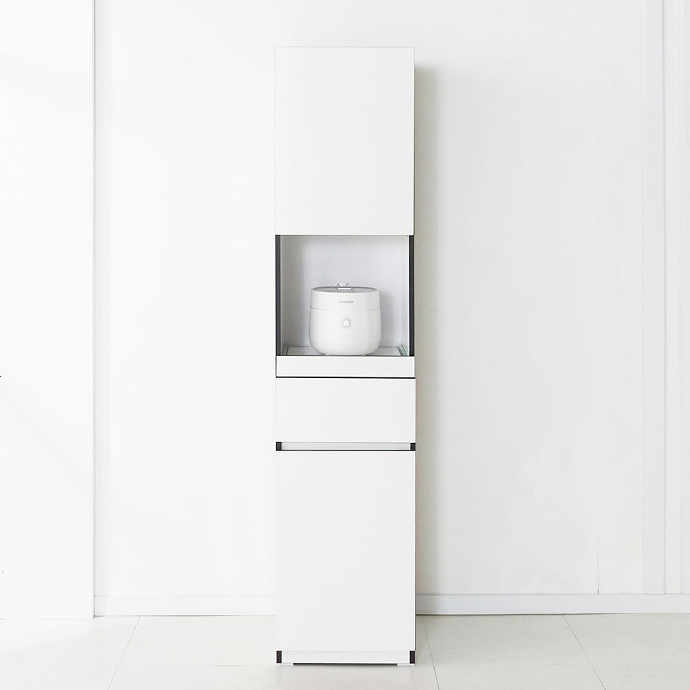 데이 틈새장 냉장고 주방 수납장 키큰 부엌 400 홈카페 팬트리 그릇장식장 서랍