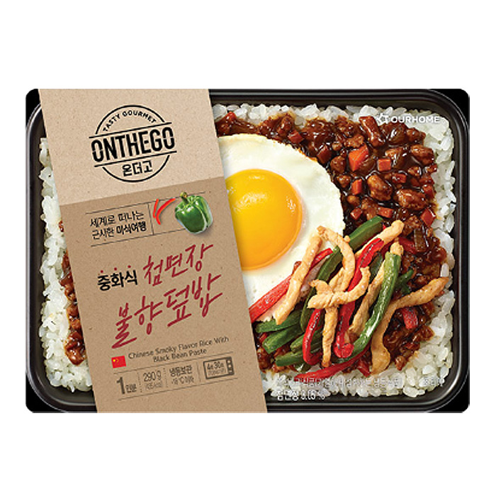 아워홈 온더고 더블치즈 차돌 깍두기 300g : 푸드뱅크주식회사