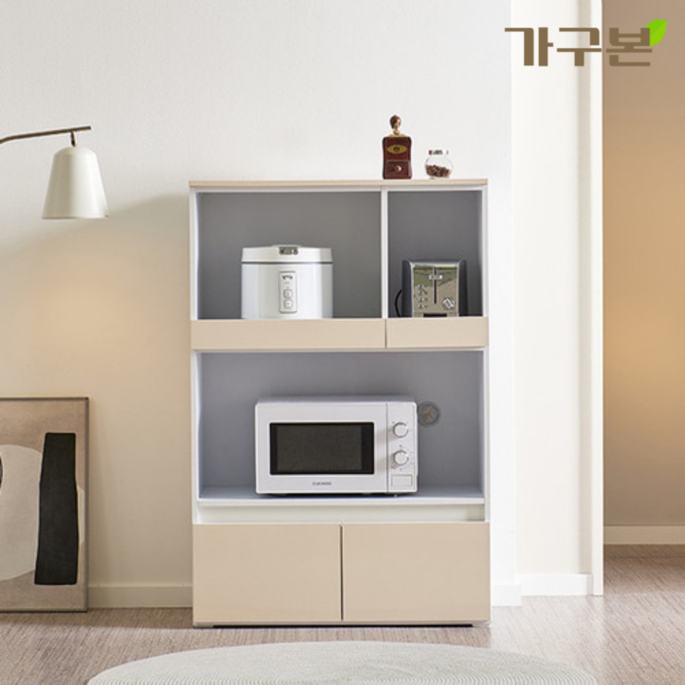 체코 800 선반 밥통 밥솥다이 렌지대 수납장 에어프라이어 전자렌지