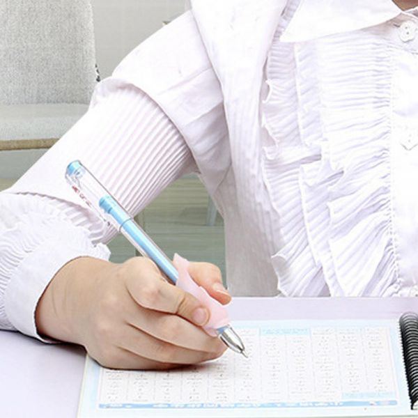 연필교정기 글씨연습 어린이 글씨체 악필교정 실리콘 그립 5P - 상세 이미지 4