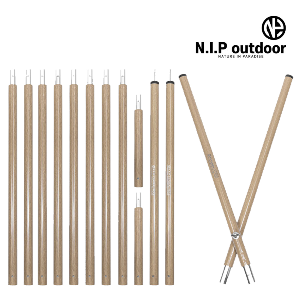 N.I.P 센트럴 X폴대세트 A형 타프폴대 AL6061