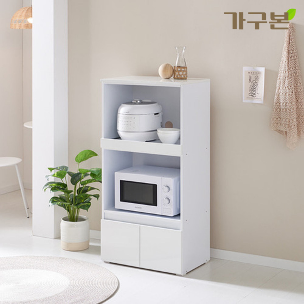 체코 1200 주방 전자레인지 선반 다이 밥솥 밭통 수납장 렌지대