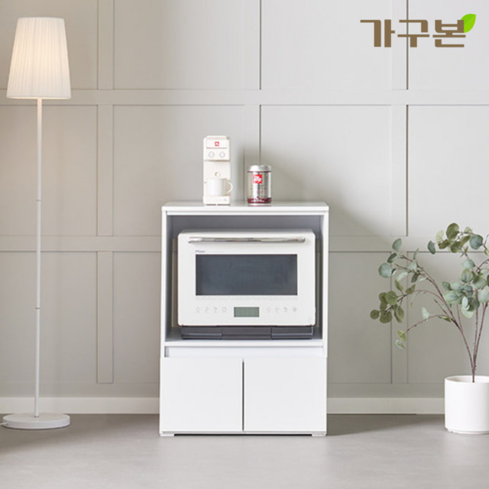 체코 수납형 광파렌지대 600 레인지장 전자렌지밥솥수납장