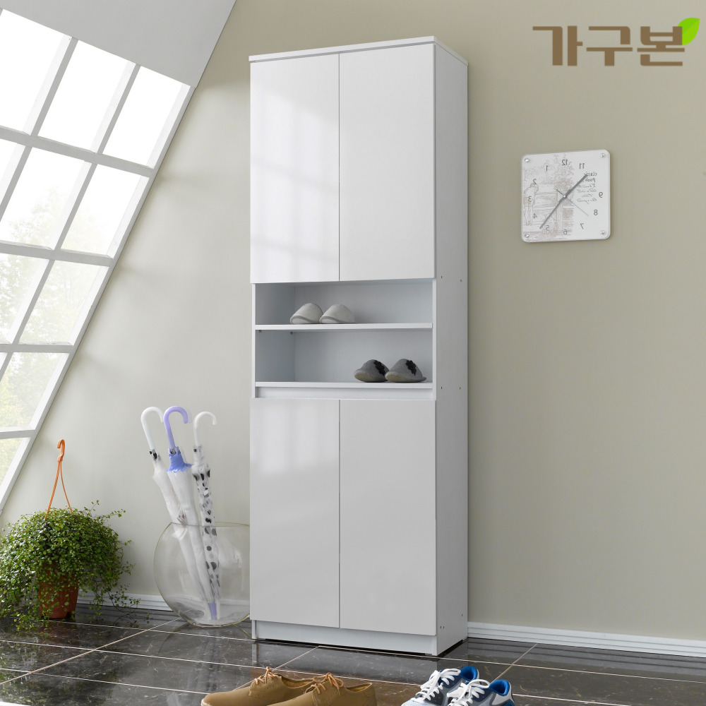 리오 600 아파트 키큰 도어형 슬림 틈새 신발 수납장 현관 신발장