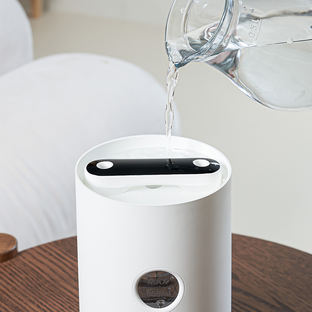 오아 듀얼포그 무선 미니 가습기 탁상용 사무실 차량 휴대용 책상 usb 텀블러 충전식