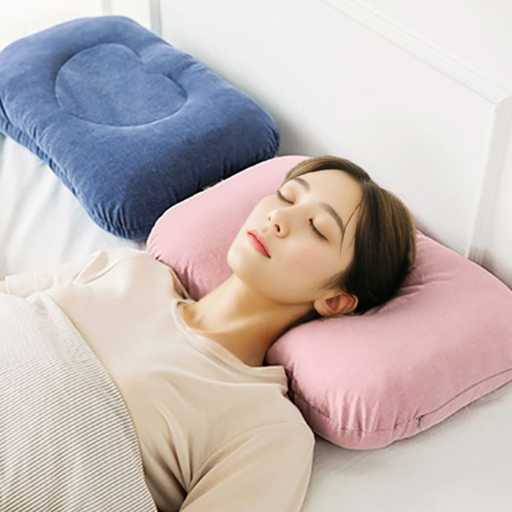 코튼샤워 페블 경추베개 천연 항균 세균 전자파 케어 경추목 일자목 호텔 거북목 옆으로자는