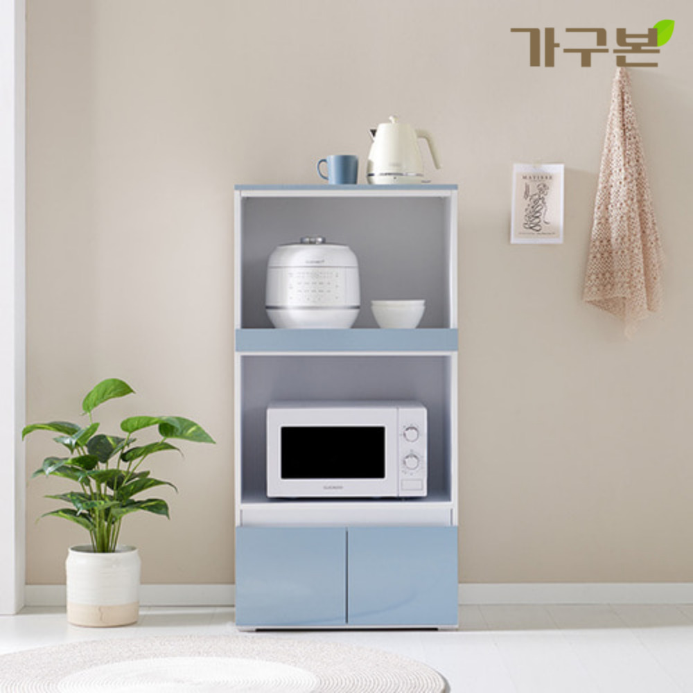 체코 1200 주방 전자레인지 선반 다이 밥솥 밭통 수납장 렌지대