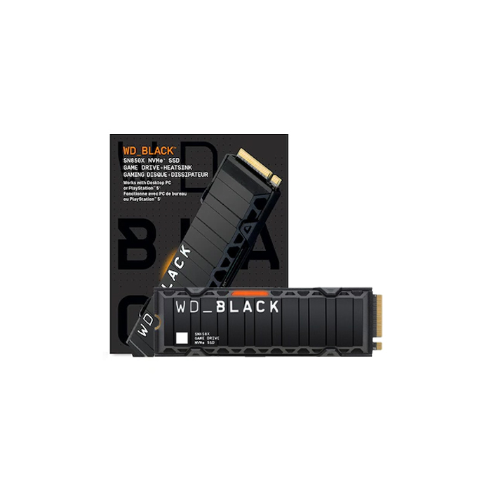 [공식판매점] WD BLACK SN850X 히트싱크 M.2 NVMe (1TB) 상품 이미지 1