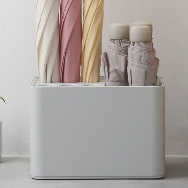 대용량 사각 우산 꽂이 우산통 15구