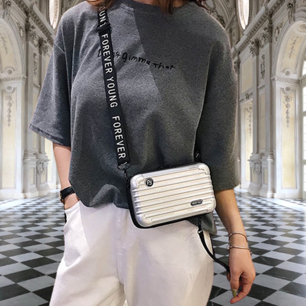 튼튼한 여행 핸드폰 지갑 여권 수납 미니 가방 크로스백