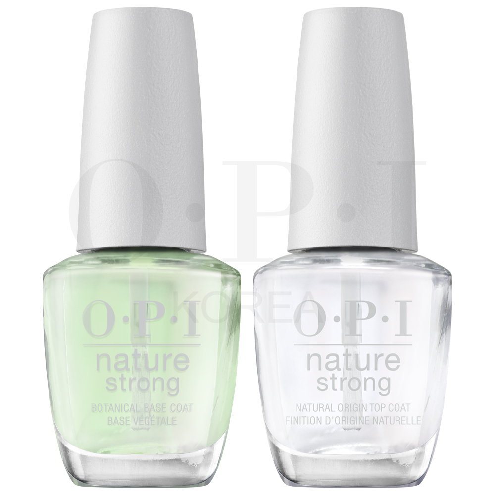 [OPI][네이처스트롱] 보태니컬 베이스&탑 코트 듀오 세트