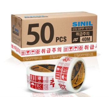 공업용 박스테이프 1BOX 택배 이삿짐 포장용 산업용 OPP투명테이프 50M 100M - 상세 이미지 5