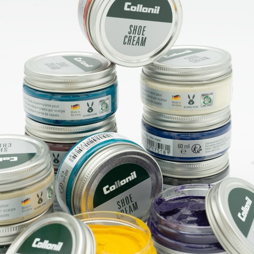 콜로닐 슈크림 50ml 가죽 구두 가방 광택 스크래치 색상 복원 구두약 영양 크림