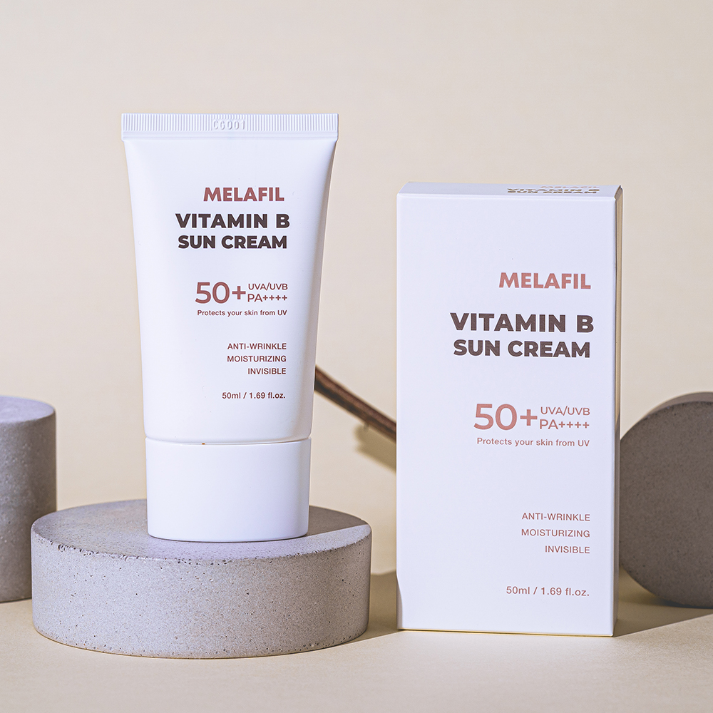 멜라필 비타민B 선크림 유분없는 물광 자외선차단 50ml - 상세 이미지 4