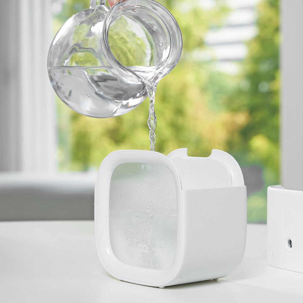 오아 스퀘어 무선 미니 가습기 탁상용 사무실 휴대용 소형 책상 usb 캠핑 필터 충전식