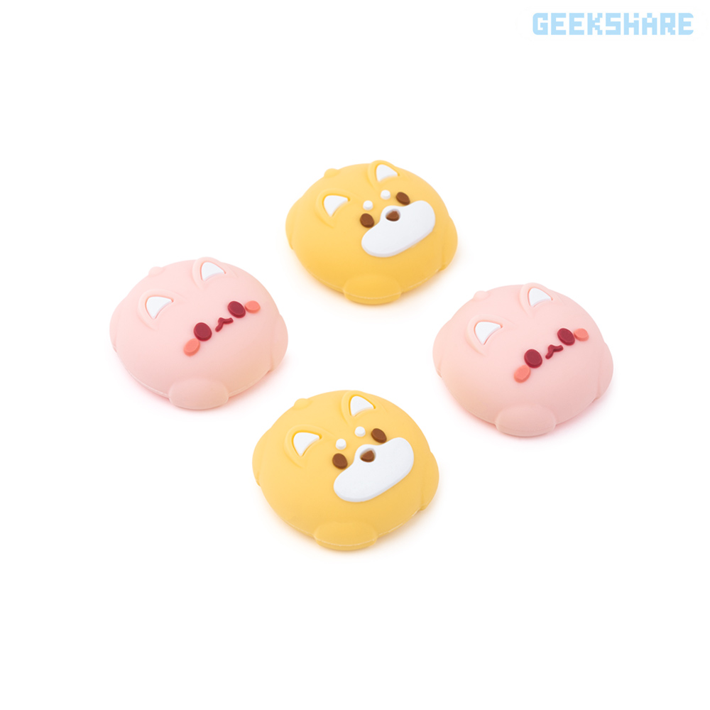 듀얼센스 스틱 커버 긱쉐어 강아지고양이 엑박패드 프로콘2 컨트롤러 호환 - 상세 이미지 2