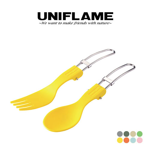 [유니프레임] KARA 접이식 스푼&포크 세트