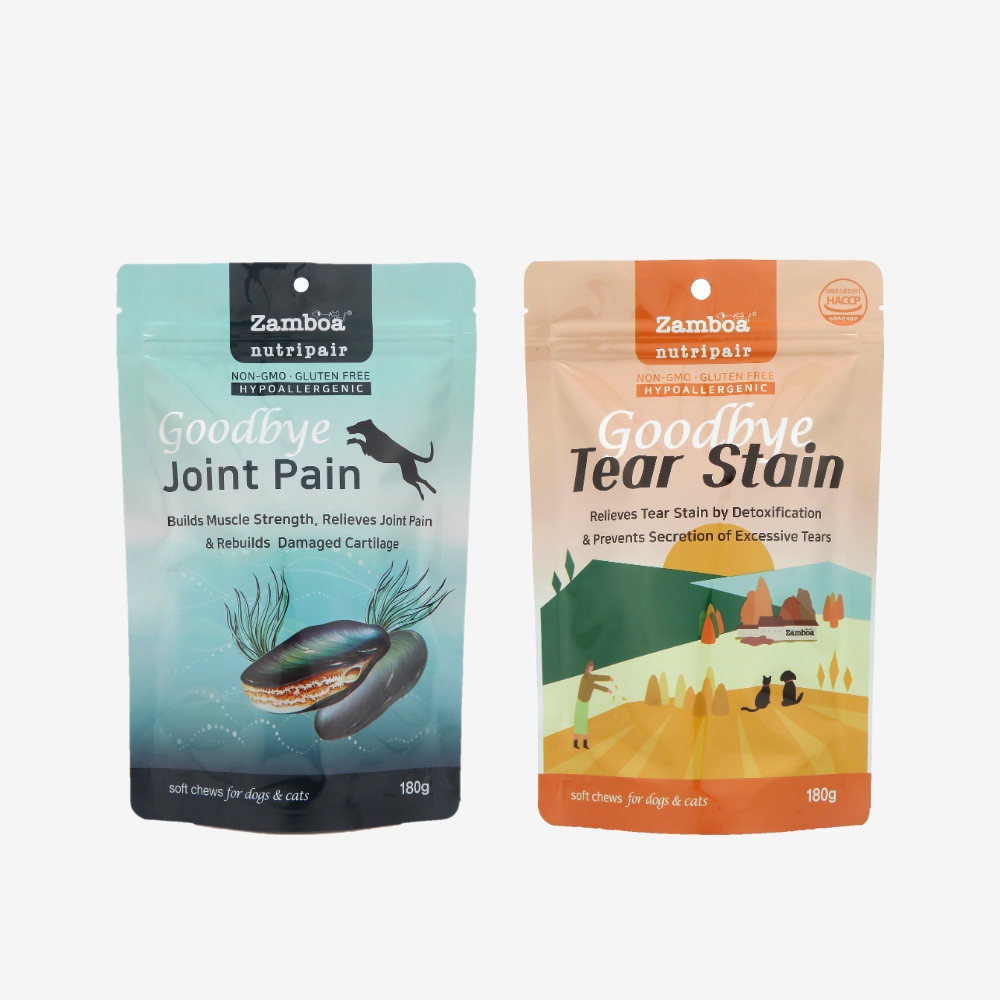 강아지 영양제 잠보아 뉴트리페어 관절 눈 종합 180g