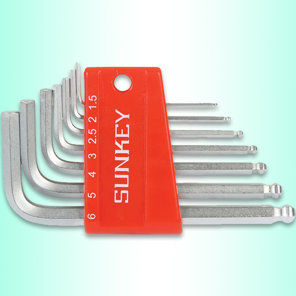 썬키 숏볼렌치세트 SBW-7S 7PCS 1.5-6MM 랜치 - 상품 이미지