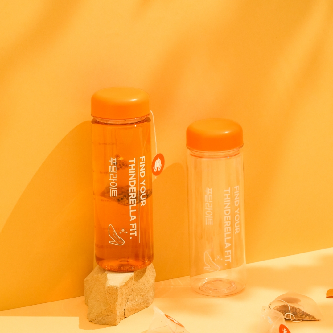 푸딜라이트 물병 투명 트라이탄 티 보틀 500ml - 상세 이미지 4