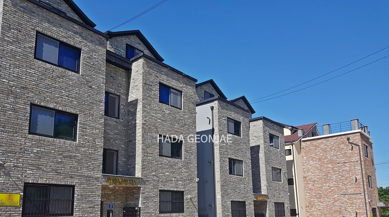 고벽돌타일 청고벽돌타일 240x55x20~22T / 하다건재 시공사례