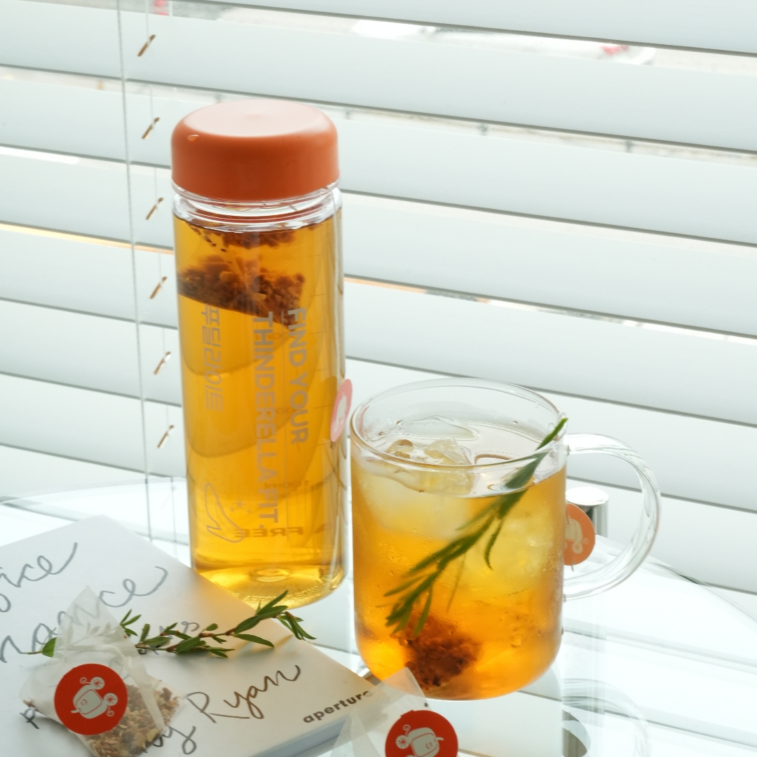 푸딜라이트 물병 투명 트라이탄 티 보틀 500ml - 상세 이미지 3