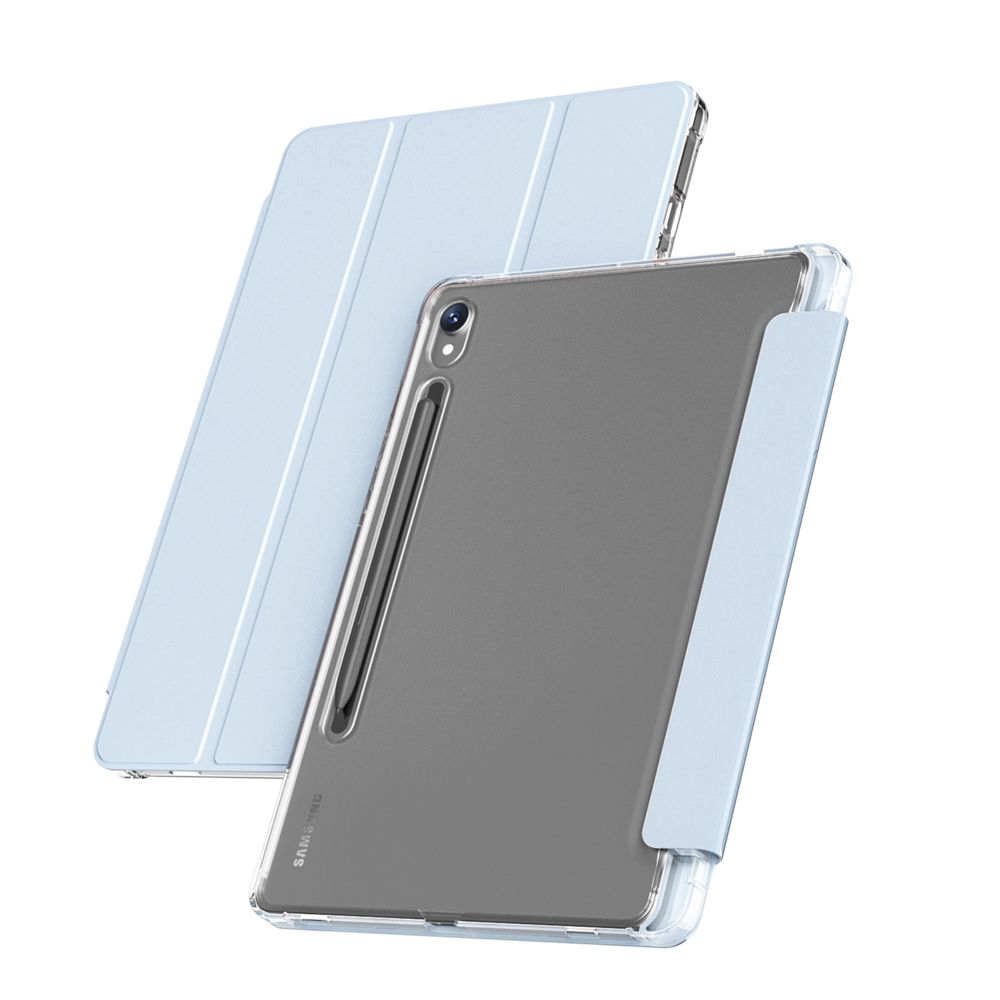 고부기 펜수납 거치대 스마트커버 클리어매트 케이스 라벤더, 갤럭시 탭 S8 Ultra-S9 Ultra-S10 Ultra 이미지 6