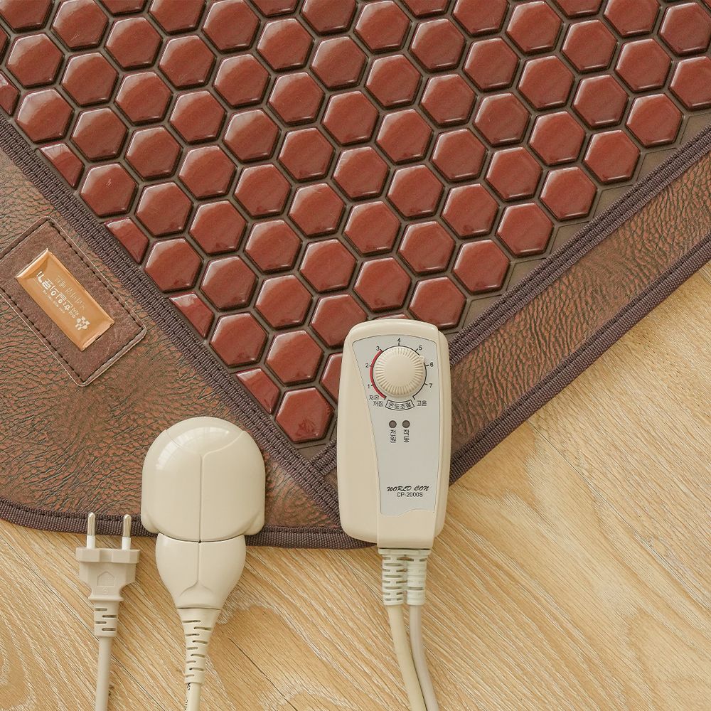 한일의료기 온열찜질기 게르마늄 원적외선 찜질매트 전기 허리 목 어깨 무릎 배 찜질기