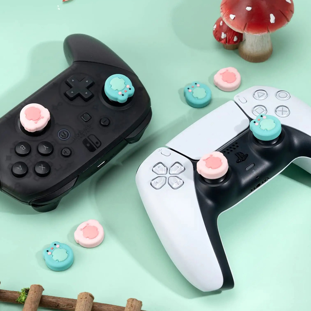 듀얼센스 스틱 커버 긱쉐어 개굴개굴 엑박패드 프로콘2 컨트롤러 호환