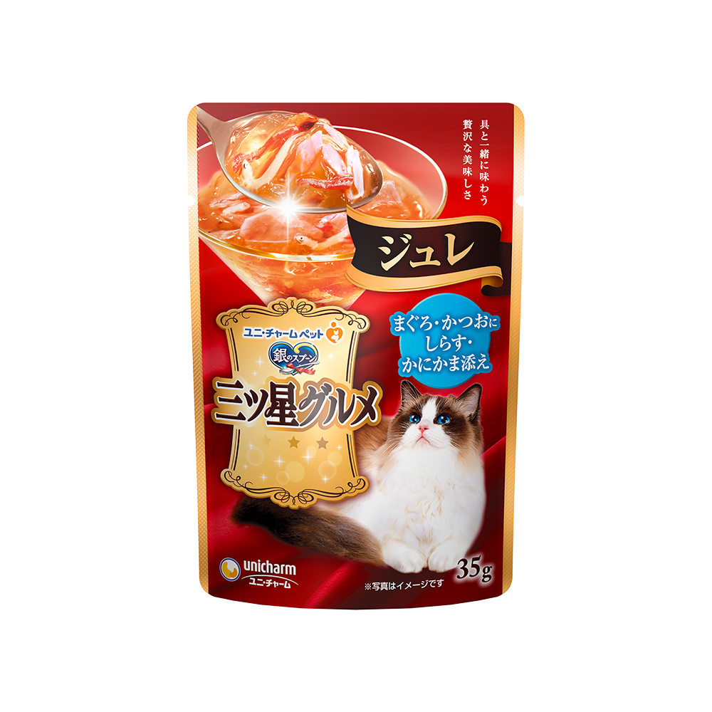 미쓰보시 구루메 자묘용 참치 가다랑어 후레이크35g 습식 파우치 - 상세 이미지 5