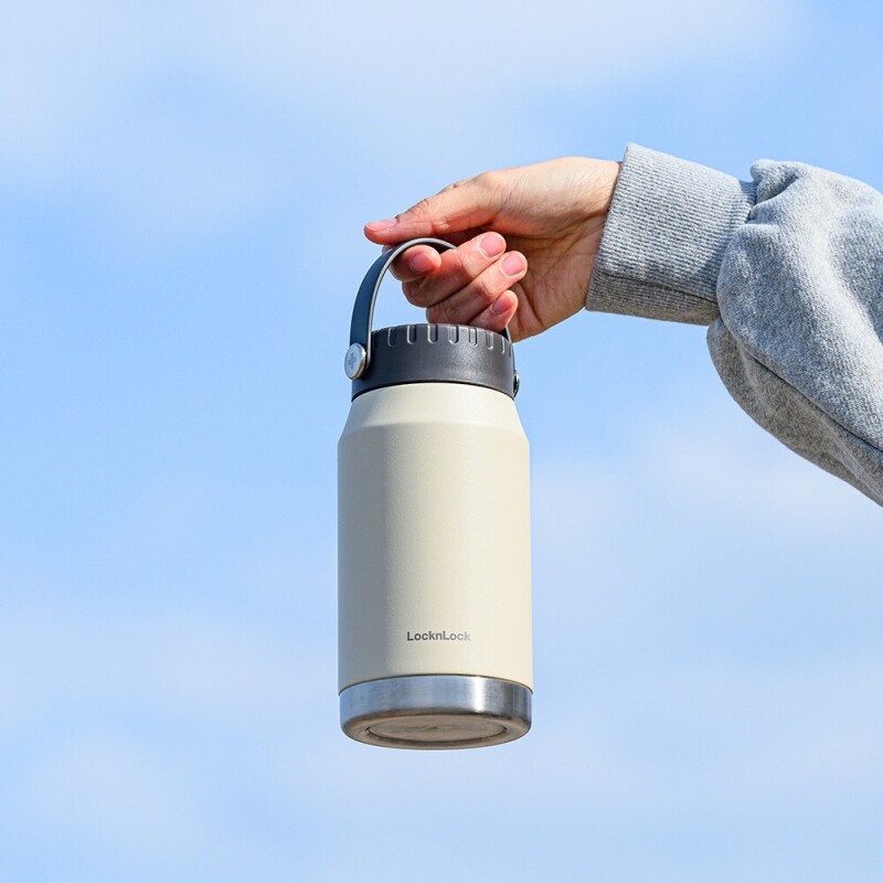 락앤락 슬로 핸들 텀블러 500ml 손잡이 얼음 물통 이름 각인인쇄 - 상세 이미지 5