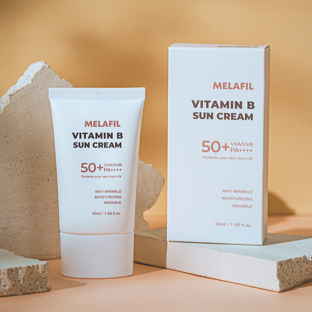 멜라필 비타민B 선크림 유분없는 물광 자외선차단 50ml - 상세 이미지 2