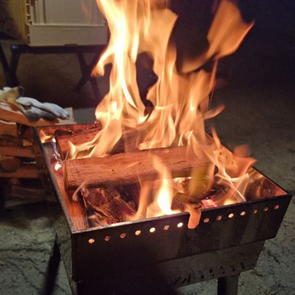 아이와캠프 아이와화로대 접이식 캠핑 불멍 이중연소 대형 화로