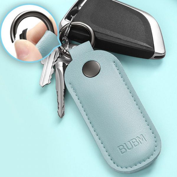 가죽 키링 가방고리 OTP USB 수납 휴대용 파우치 케이스 - 상세 이미지 3