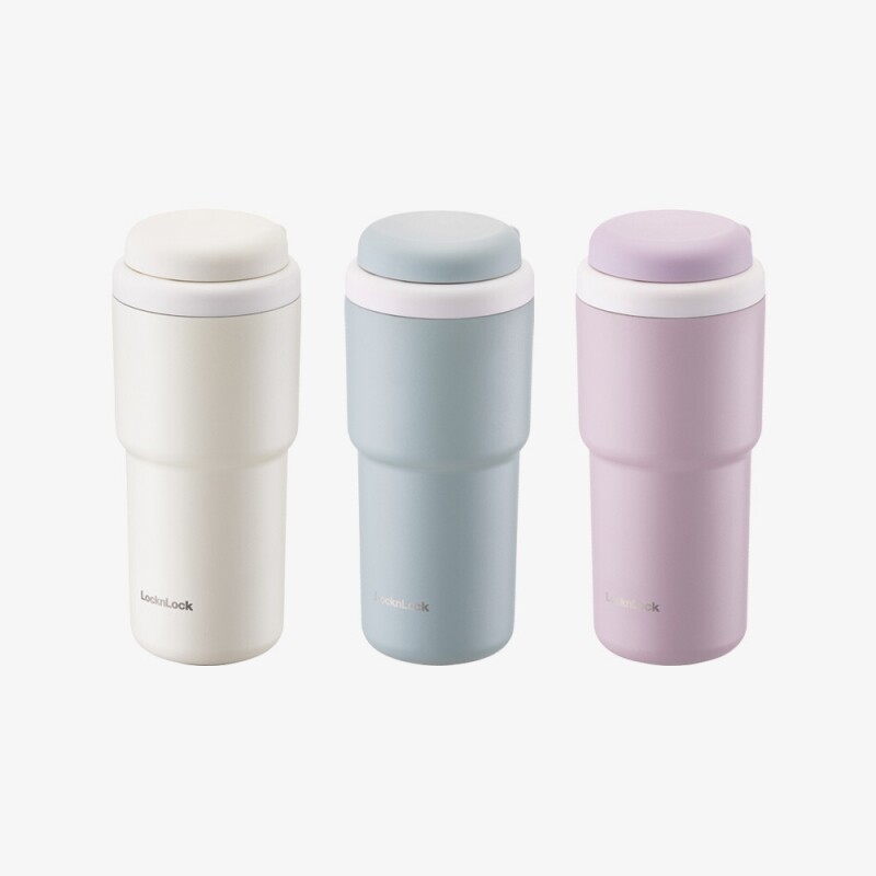 락앤락 컬러사진 포토 네임 마카롱 각인텀블러 인쇄 자동차 컵홀더 한손 원터치 - 상세 이미지 2