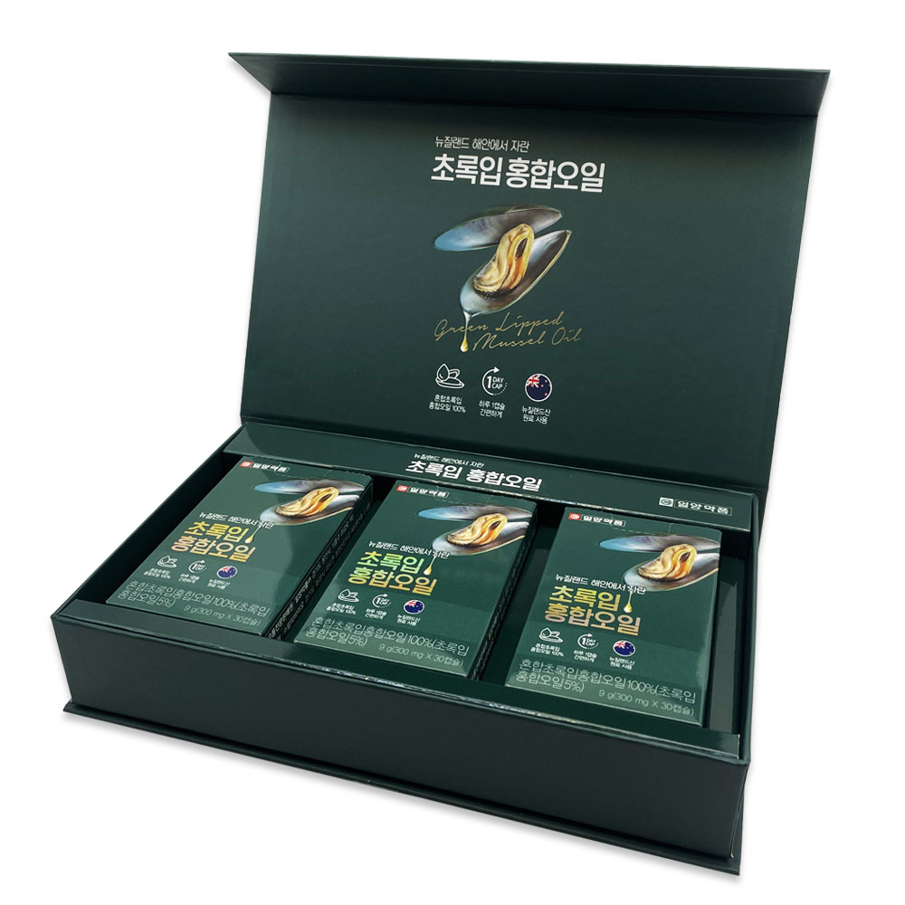 뉴질랜드 초록입홍합 오일 HACCP 인증 300mg 30캡슐 이미지 6