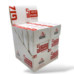 GIZEH 엑스트라 슬림 팝업 필터 GIZEH Extra slim pop-up filter