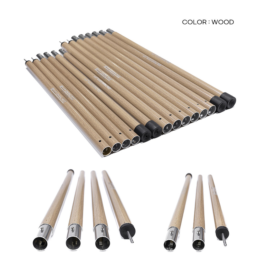 N.I.P 타프폴대 사이드폴대 화이트우드 28파이 180cm