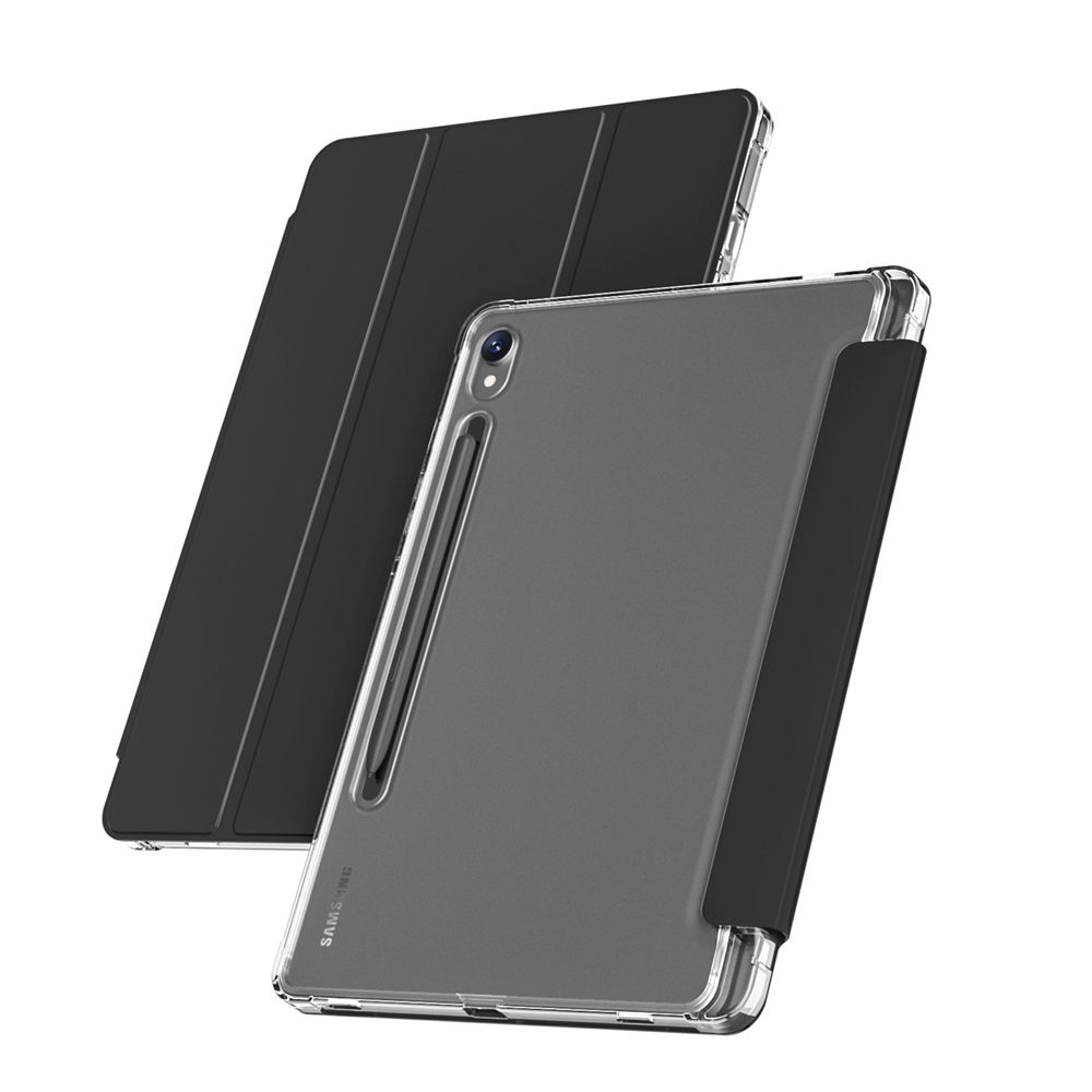 고부기 펜수납 거치대 스마트커버 클리어매트 케이스 라벤더, 갤럭시 탭 S8 Ultra-S9 Ultra-S10 Ultra - 상세 이미지 2