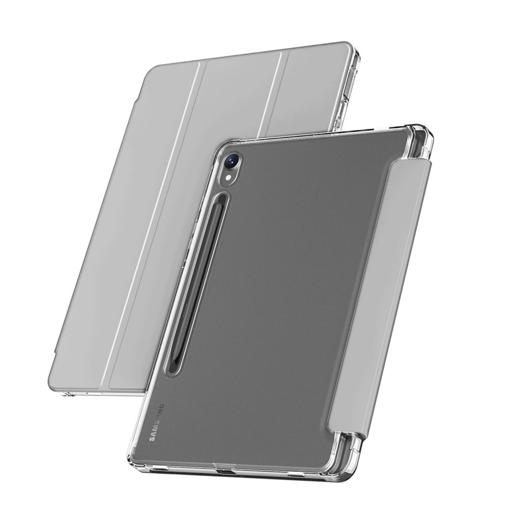 고부기 펜수납 거치대 스마트커버 클리어매트 케이스 라벤더, 갤럭시 탭 S8 Ultra-S9 Ultra-S10 Ultra - 상세 이미지 3
