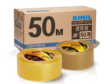 공업용 박스테이프 1BOX 택배 이삿짐 포장용 산업용 OPP투명테이프 50M 100M - 상세 이미지 4