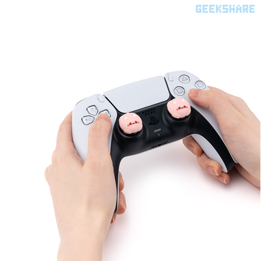 듀얼센스 스틱 커버 긱쉐어 강아지고양이 엑박패드 프로콘2 컨트롤러 호환 - 상세 이미지 3