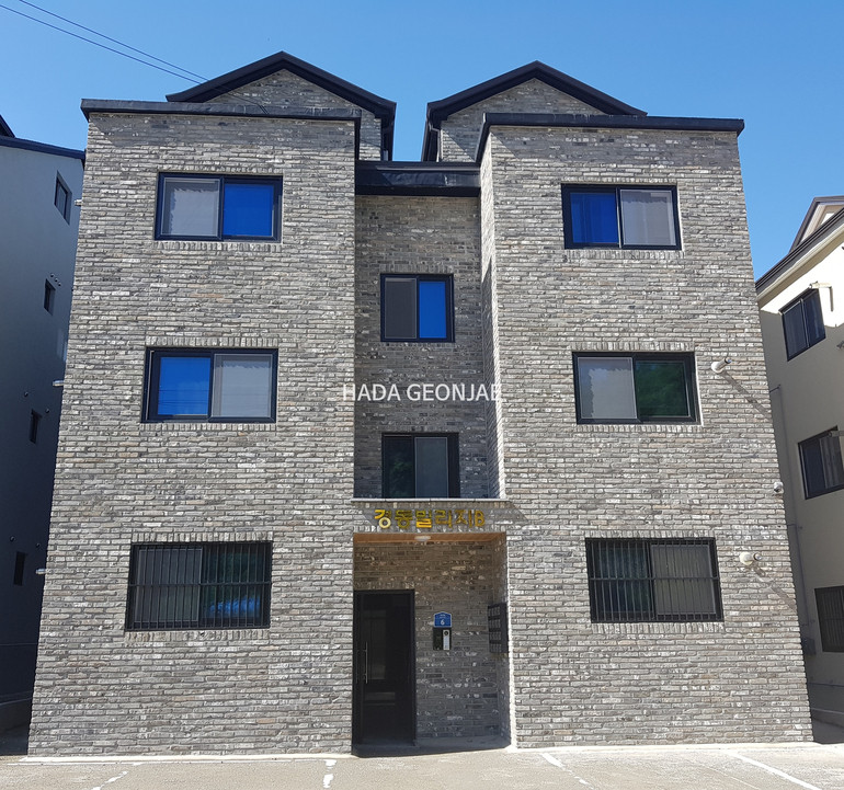 고벽돌타일 청고벽돌타일 240x55x20~22T / 하다건재 시공사례